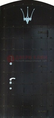 Металлическая арочная дверь ДА-22 высокого качества в Яхроме