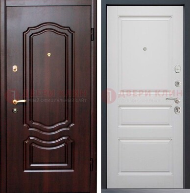 Квартирная металлическая дверь с МДФ ДМ-379 в Яхроме