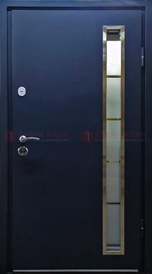 Металлическая дверь с порошковым покрытием и МДФ Белый дуб ДП-219 в Яхроме