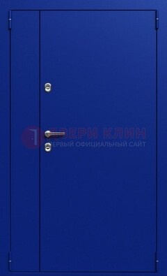 Синяя тамбурная дверь ДТМ-23 в Белгороде